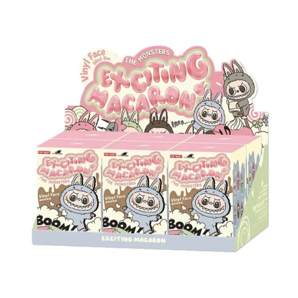 LabubuMania-Complete SetExciting Macaron-A set of six boxes